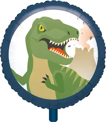 Image de Ballon en plastique Joyeux dinosaures