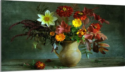 Produktbild von Glasherdplattenschutz 90x52 Blumen