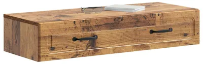 Obrázek produktu pro Nástěnný boční stůl Staré dřevo 87,5 x 34,5 x 17 cm
