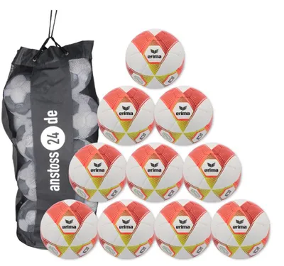 Produktbild von Ballset erima Jugendball - Hybrid Lite 290 v26 inkl. Ballsack 10 Bälle 3