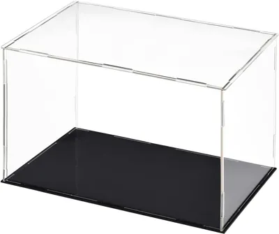 Produktbild von Vitrine DMiotech 1 Packung Acryl-Vitrine, transparente, staubdichte Vitrine, 30 x 15 x 20 cm für Sammlerstücke