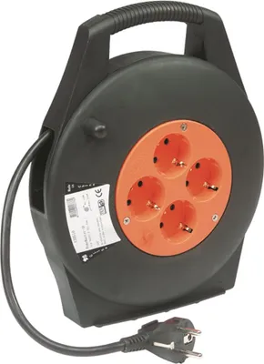 Immagine prodotto di Avvolgicavo Homemaster 10 metri di cavo vinilico Zwarte