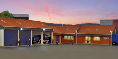 Produktbild von Kibri 39211 - H0 THW Kitzingen - Neu