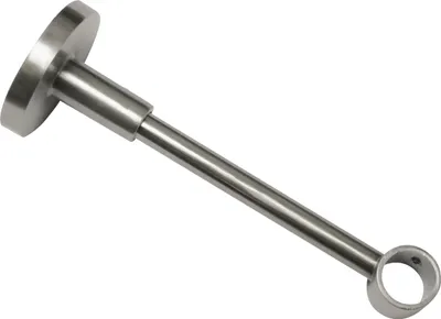 Produktbild von Gardinia Träger Memphis geschlossen edelstahl-optik, Ø 16 mm