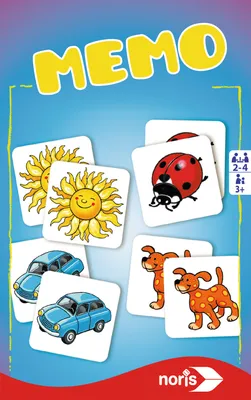 Produktbild von Noris Spiele Memo - Mitbringspiel; 606094216