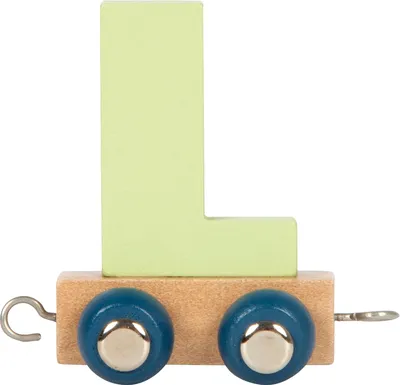Holz-Letterzug Polar L, 7 cm, kombinierbar, Alphabet lernen