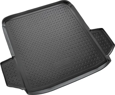 Image de Bac de coffre en caoutchouc adapté à la VW Passat Limousine | année 2005-2010 | parfaitement ajusté avec rebord