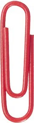 Produktbild von Alco Briefklammer Metall kunststoffüberz 26mm orange 1000 Stück