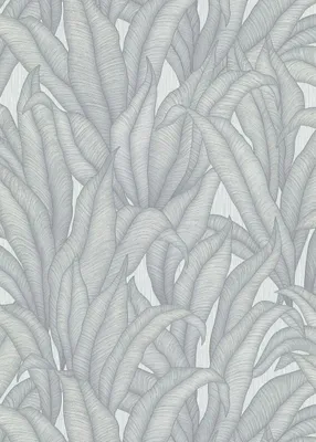 Immagine prodotto di Carta da parati Erismann foglie grigio chiaro - 661569 - 53 cm x 10,05 m