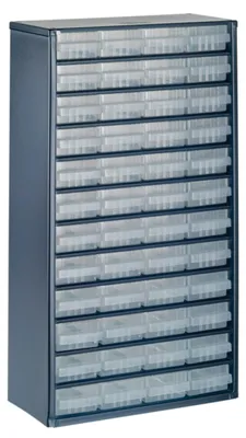 Produktbild von Raaco Kleinteilemagazin C12-48 mit 48 Schubladen - 15 x 30.6 x 55.2 cm