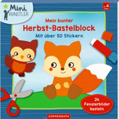 Produktbild von Mein bunter Herbst-Bastelblock