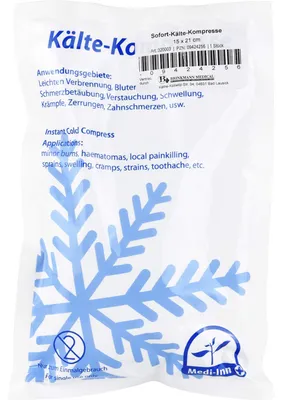 Produktbild von BRINKMANN MEDICAL Sofort Kälte Kompresse 15 cm x 21 cm, 1 St. Kompressen