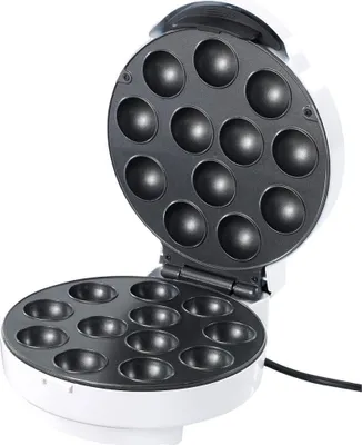 Produktbild von Rosenstein & Söhne Cake Pop Maker für 12 Miniküchlein 750 Watt antihaftbeschichtetKüchengerät Küchenmaschine Donutmaker Waffeleisen Kuchen backen