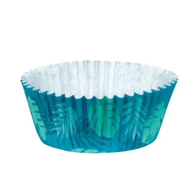 Produktbild von cupcake-Formen 6,5 cm Papier blau 50 Stück