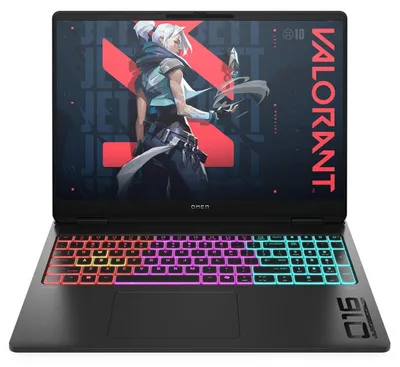 Immagine prodotto di HP OMEN MAX 16-ak0024nf, laptop gaming da 16", display 2,5K WQXGA IPS a 240 Hz, processore Ryzen AI 7 350, scheda grafica NVIDIA GeForce RTX 5070 Ti, 32 GB di RAM DDR5, SSD da 1 TB, Wi-Fi 7