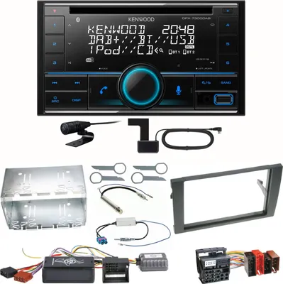Produktbild von Kenwood DPX-7300DAB Bluetooth Digitalradio Einbauset für Seat Exeo Audi A4 B6 B7