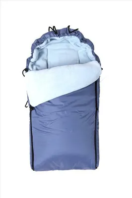 Obrázek produktu pro BabyMatex 80x100 Mars Footmuff modrý zimní nepromokavý spací pytel do kočárku