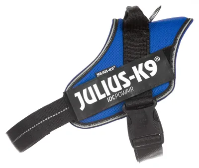 Zdjęcie produktu dla Julius K9 IDC Powair – szelki dla psów – niebieskie – rozmiar L – 63–85 cm