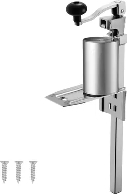 Image de Ouvre-boîtes & conserves Gastro - Ouvre-boîtes manuel de table - Pour boîtes jusqu'à 30 cm de hauteur - Réglable en hauteur - Fonte - Lame en acier inoxydable - Qualité professionnelle