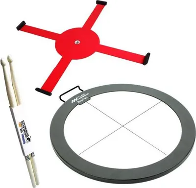 Produktbild von Muse Kinetics Bop Pad mit Mount und Schlagzeugstöcke