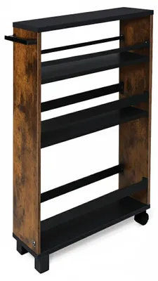 Produktbild von Bomoe Nischenregal 15cm breit Hylla, 79x50cm, Schwarz