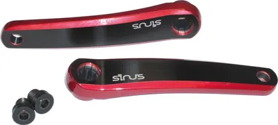 Produktbild von Sinus MIRANDA Kurbelset Delta BOSCH 2014,170mm,schwarz-rot