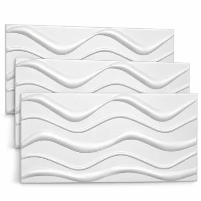 Produktbild von 3D Paneele Wandpaneele Polystyrol XPS – Styropor Verkleidung für Wand & Decke – 100x50 cm (0,5 m²) – Leicht, Flexibel & Einfach zu Montieren