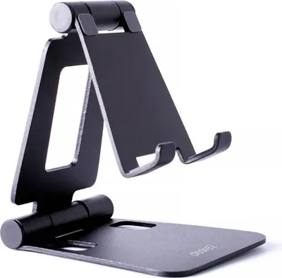 Produktbild von DESIRE2 Klappbarer Telefonhalter Aluminium Schwarz