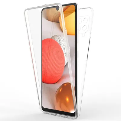 Obrázek produktu pro NALIA 360° pouzdro na mobilní telefon pro Samsung Galaxy A42 5G, průhledný kryt pouzdra