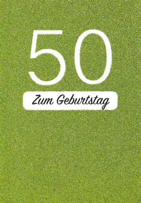 Produktbild von 50 Geburtstag  Glückwunschkarte im Format 115x17cm mit Umschlag
