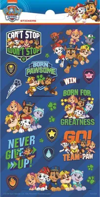 Produktbild von Paw Patrol Aufkleber/  Sticker Bogen