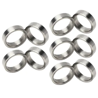 Obrázek produktu pro 10 ks podložek 15 mm OD 12 mm ID sada příslušenství z nerezové oceli3515-0015-0040