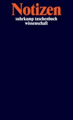 Produktbild von Notizbuch suhrkamp taschenbuch wissenschaft