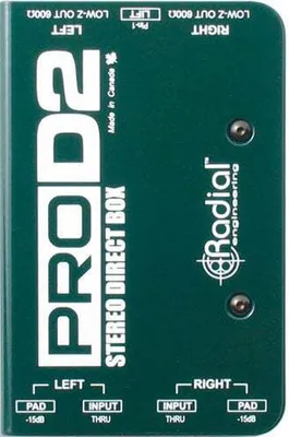 Zdjęcie produktu dla Radial ProD2 DI-box