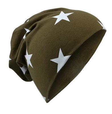 Produktbild von Kinder Beanie KleinStern Olivgruen-L