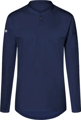 Produktbild von KARLOWSKY Damen Arbeitsshirt PERFORMANCE Langarm Slim Marine 3XL