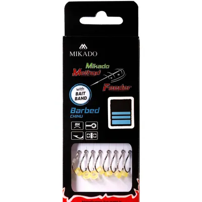 Obrázok produktu pre "MIKADO METHOD FEEDER 36" s háčikom s peletami/nástrahou Feedrový háčik 6 / Ø0,28mm / 10cm