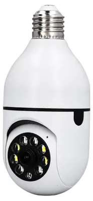 Obrázek produktu pro RealG RC-K-2593 WiFi IP kamera v žárovce E27 360°, Full HD 1080p, noční vidění, detekce pohybu