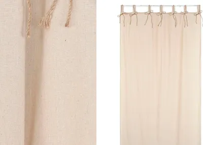 Obrázek produktu pro Záclona Home ESPRIT přírodní 140 x 260 x 260 cm