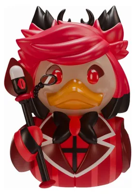 Zdjęcie produktu dla Figurka Tubbza z serii „Hazbin Hotel” z PVC, wersja Alastor w opakowaniu, 10 cm