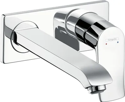 Immagine prodotto di Hansgrohe Metris miscelatore da incasso per lavabo set preinstallato bocca lunga cromo