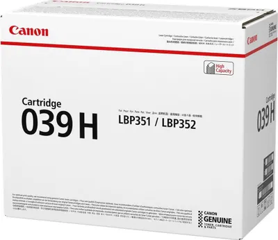 Produktbild von Canon Toner Cartridge 039 H schwarz
