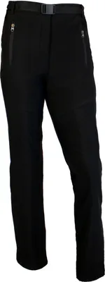 Produktbild von Damen Softshellhose Hose Outdoorhose Trekking Wanderhose Thermohose Winterhose Schwarz XXL