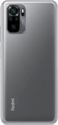Produktbild von cofi1453® Silikon Hülle Basic kompatibel mit XIAOMI REDMI NOTE 10 Case TPU Soft Handy Cover Schutz Transparent