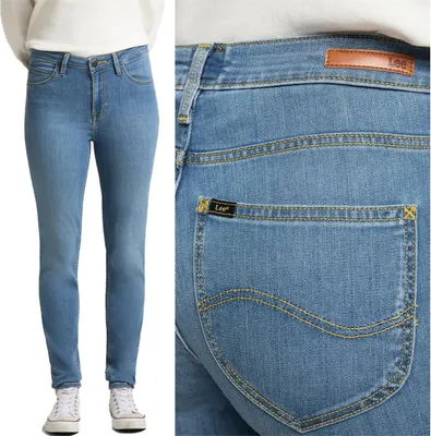 Immagine prodotto di LEE, Jeans da donna, Skinny fit, SCARLETT HIGH, W28 L31, Blau, Jeans, baggyjeans, buggy