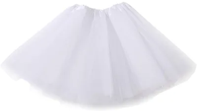 Immagine prodotto di Jumada's - Gonna a ruches - Tutu - Ballerina/Danza classica - Bianco - Taglie XS/S/M