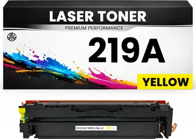 Produktbild von 2 x Toner 219A Gelb für HP kompatibel W2192A Premium Alternative Color LaserJet Pro 3202dn 3202dw MFP 3302fdn 3302fdng 3302fdw 3302fdwg 3302sdw
