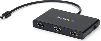 Produktbild von Mini DisplayPort-zu-HDMI-Adapter Startech MSTMDP123HD HDMI x 3