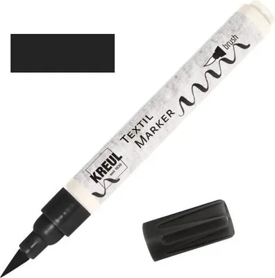 Produktbild von KREUL Textil Marker brush Schwarz