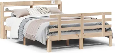 Obrázek produktu pro vidaXL Rám postele s čelem bez matrace 150x200 cm